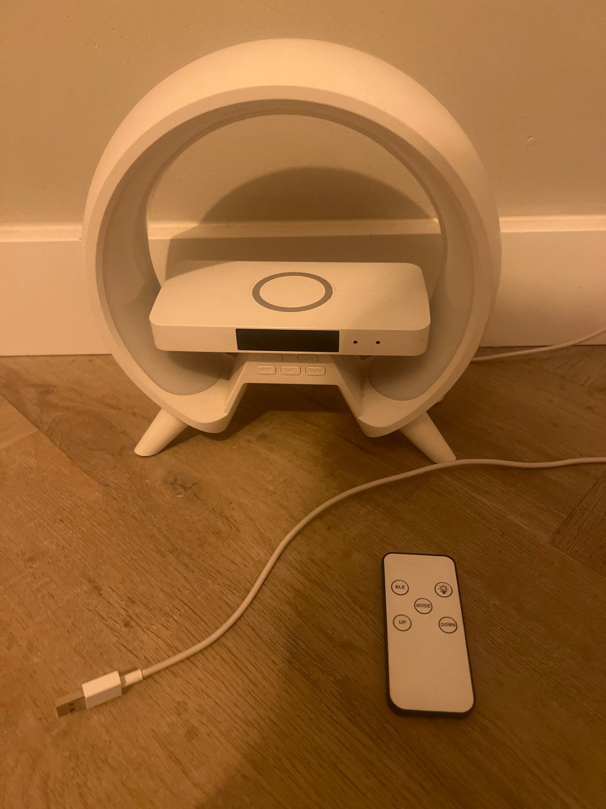 Lichtgevende Bluetooth Speaker met Oplader & Afstandsbedieni, Nieuw, Minder dan 60 watt, Ophalen, Overige merken