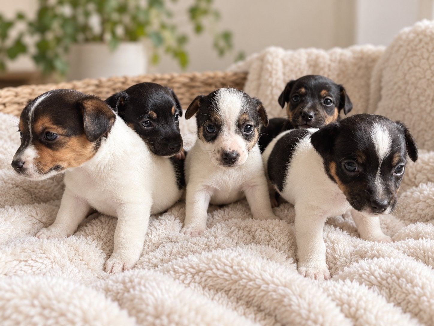 Super mooie sociale laagbenige jack Russell pups, Jack Russell Terriër, Meerdere, Meerdere dieren, Nederland