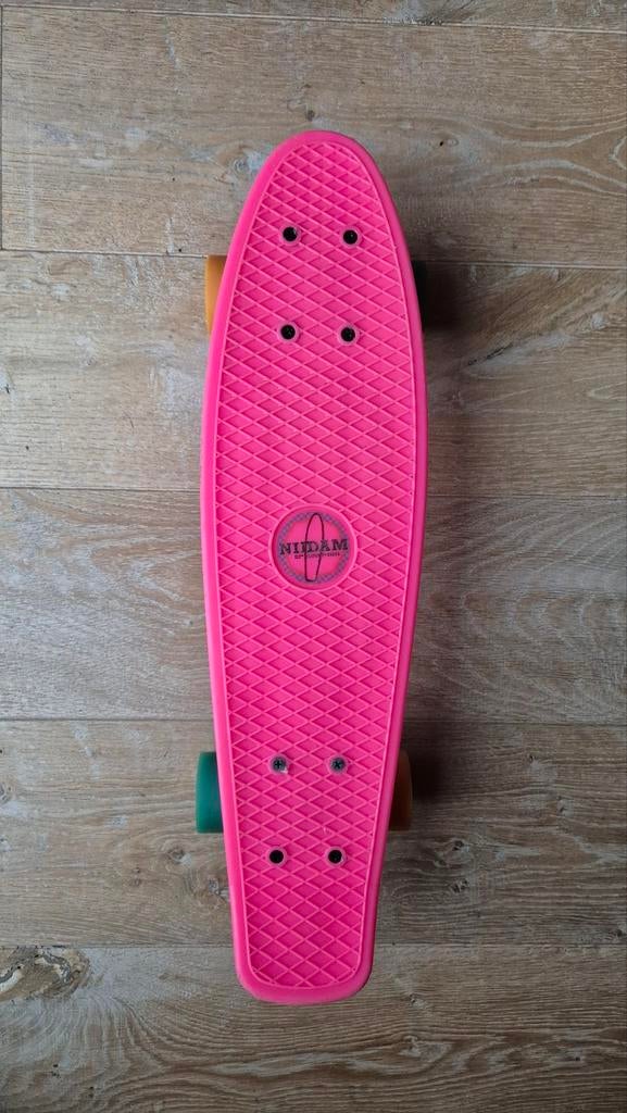 Nijdam skateboard roze, Ophalen