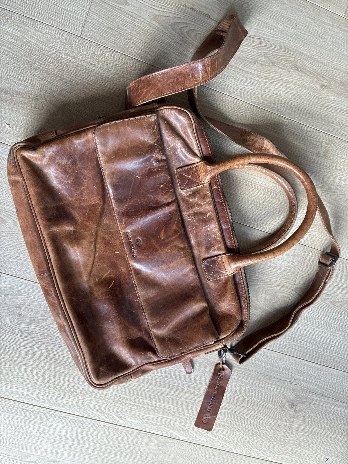 Micmacbags leren tas, Ophalen, Gebruikt, Overige typen