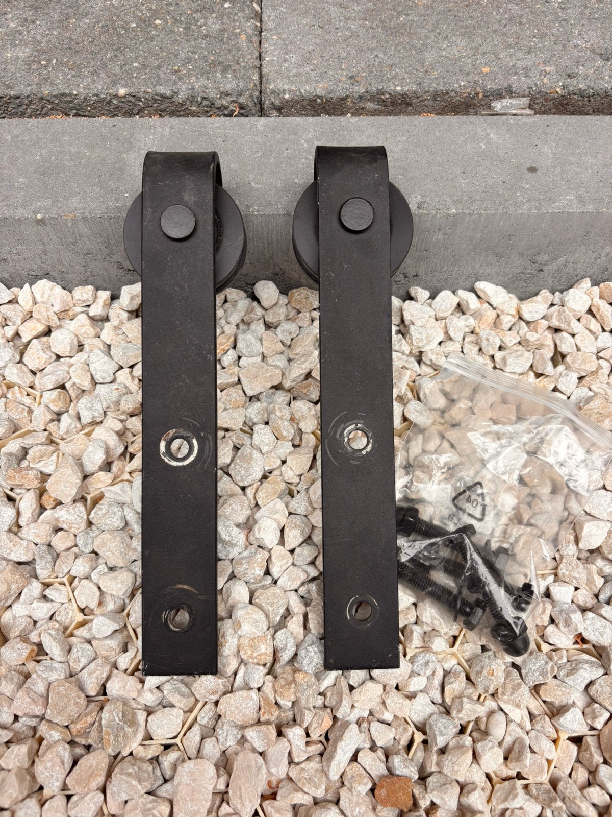 Schuifdeursysteem exclusief rails, Ophalen, Zo goed als nieuw, Binnendeur, 215 cm of meer
