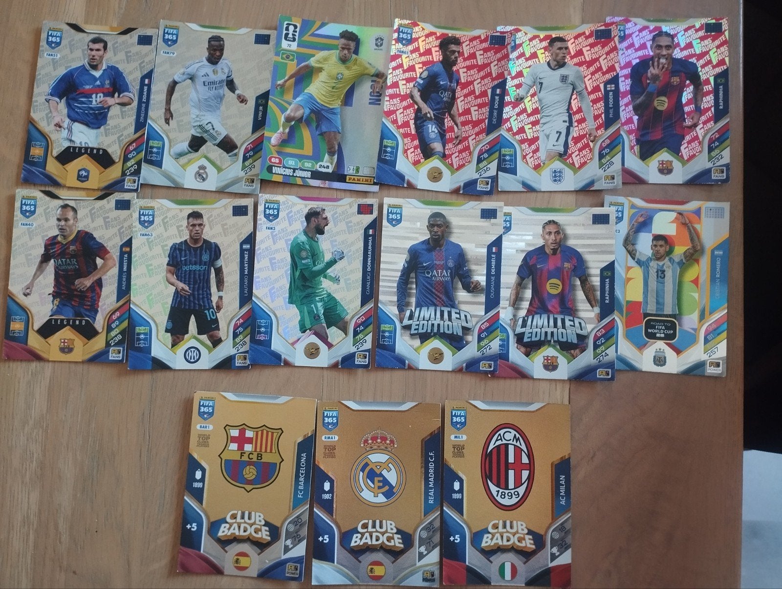 Voetbalkaarten FIFA 365 Adrenalyn XL - Diverse spelers, Ophalen of Verzenden, Zo goed als nieuw, Buitenlandse clubs, Spelerskaart