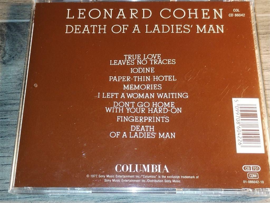 Leonard Cohen - Death Of A Ladies Man, Ophalen of Verzenden, Zo goed als nieuw