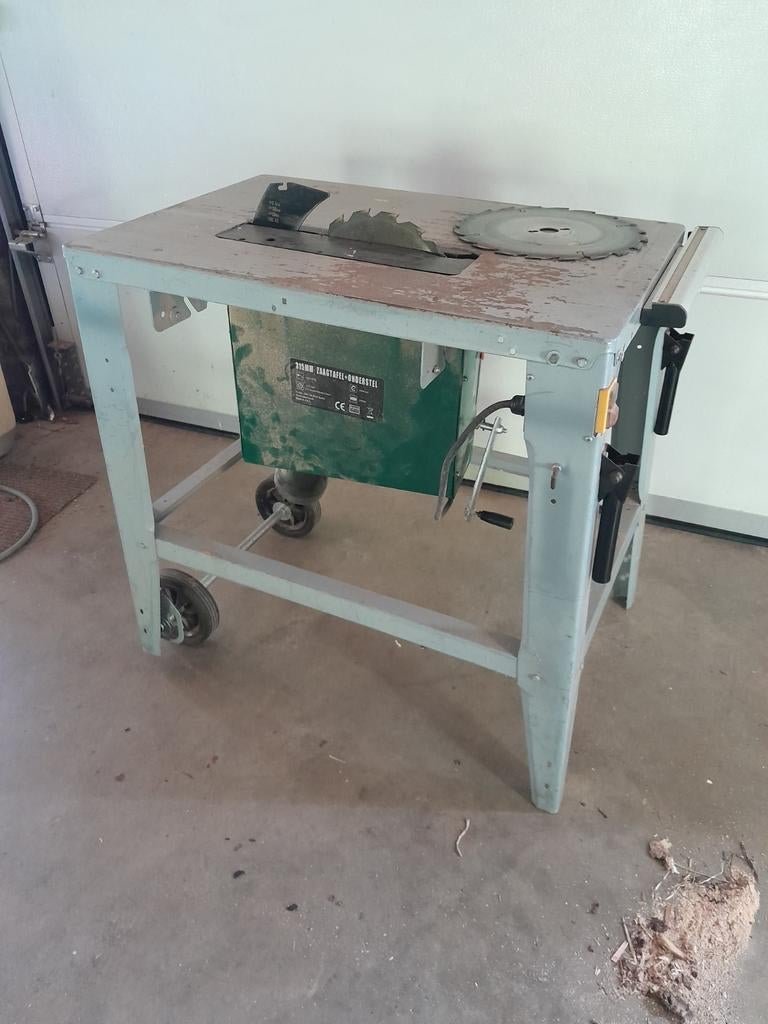 Zaag tafel, Ophalen, Gebruikt, Cirkelzaag, 30 tot 70 mm
