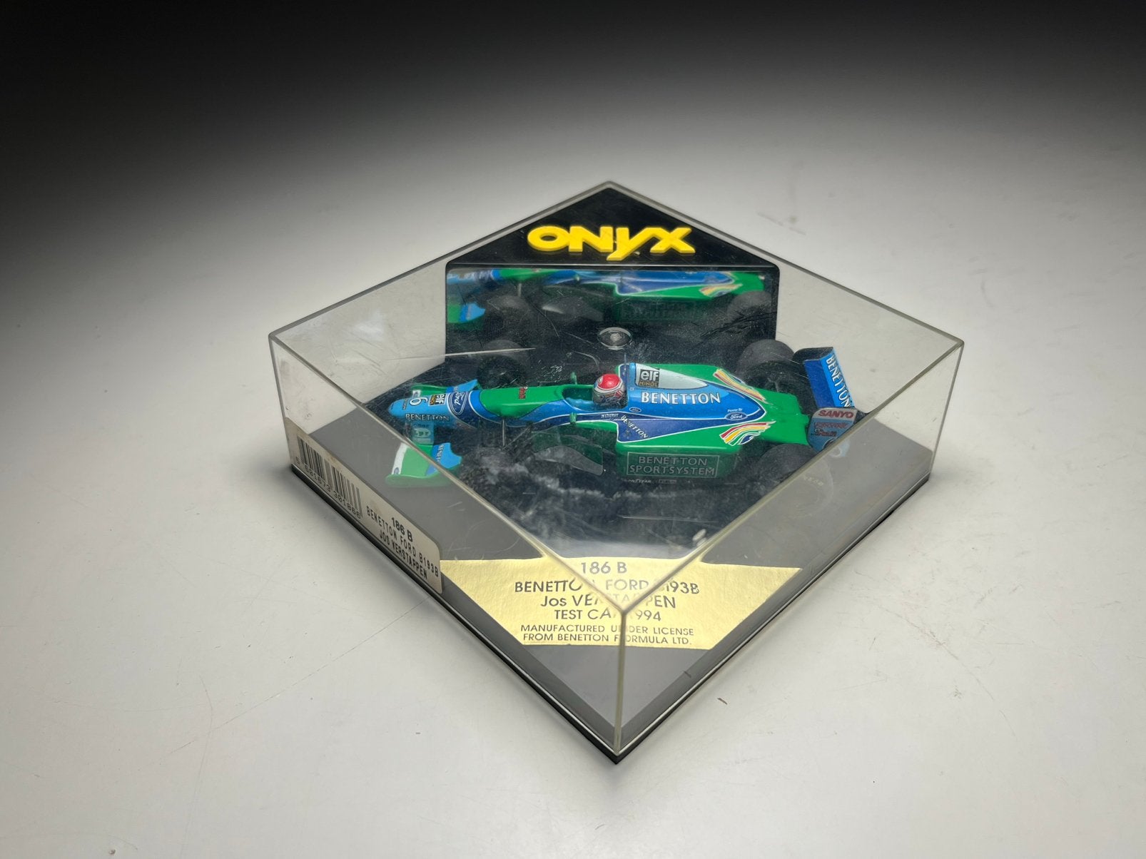Onyx - Benetton Ford B193B Jos Verstappen - Schaal 1:43, Ophalen of Verzenden, Zo goed als nieuw, Auto, Overige merken