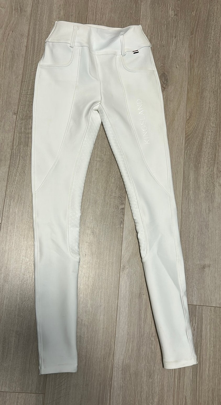 Kingsland rijlegging wit, full grip, maat 32, nieuw!, Dieren en Toebehoren, Paardrijkleding, Kingsland, Dressuur, Nieuw, Wit