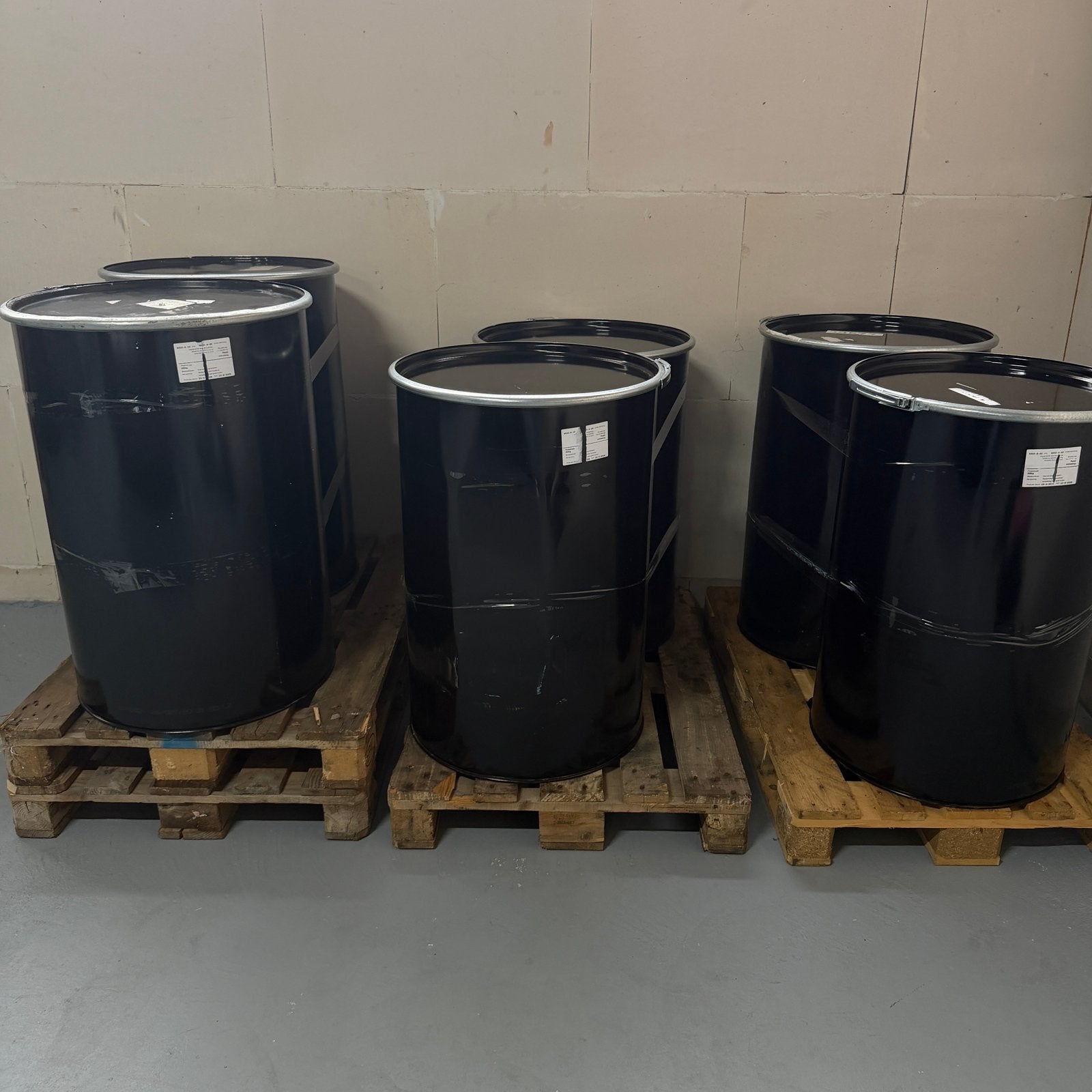 200 liter stalen vat inclusief deksel en sluitring, Ophalen, Zo goed als nieuw