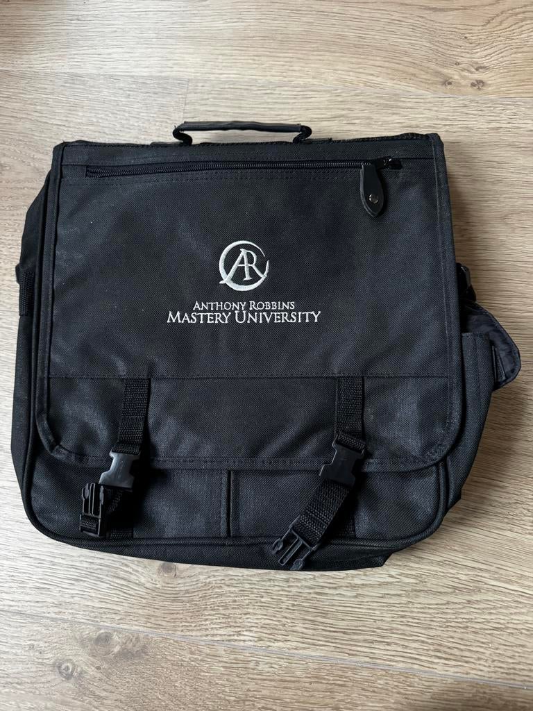 Laptoptas Zwart Anthony Robbins Mastery University, Sieraden, Tassen en Uiterlijk, Tassen | Schoudertassen, Ophalen of Verzenden