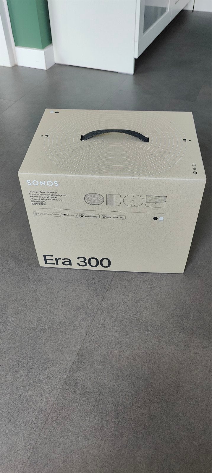 Lege doos Sonos Era 300 wit, Doos, Ophalen of Verzenden, Minder dan 40 cm, Nieuw