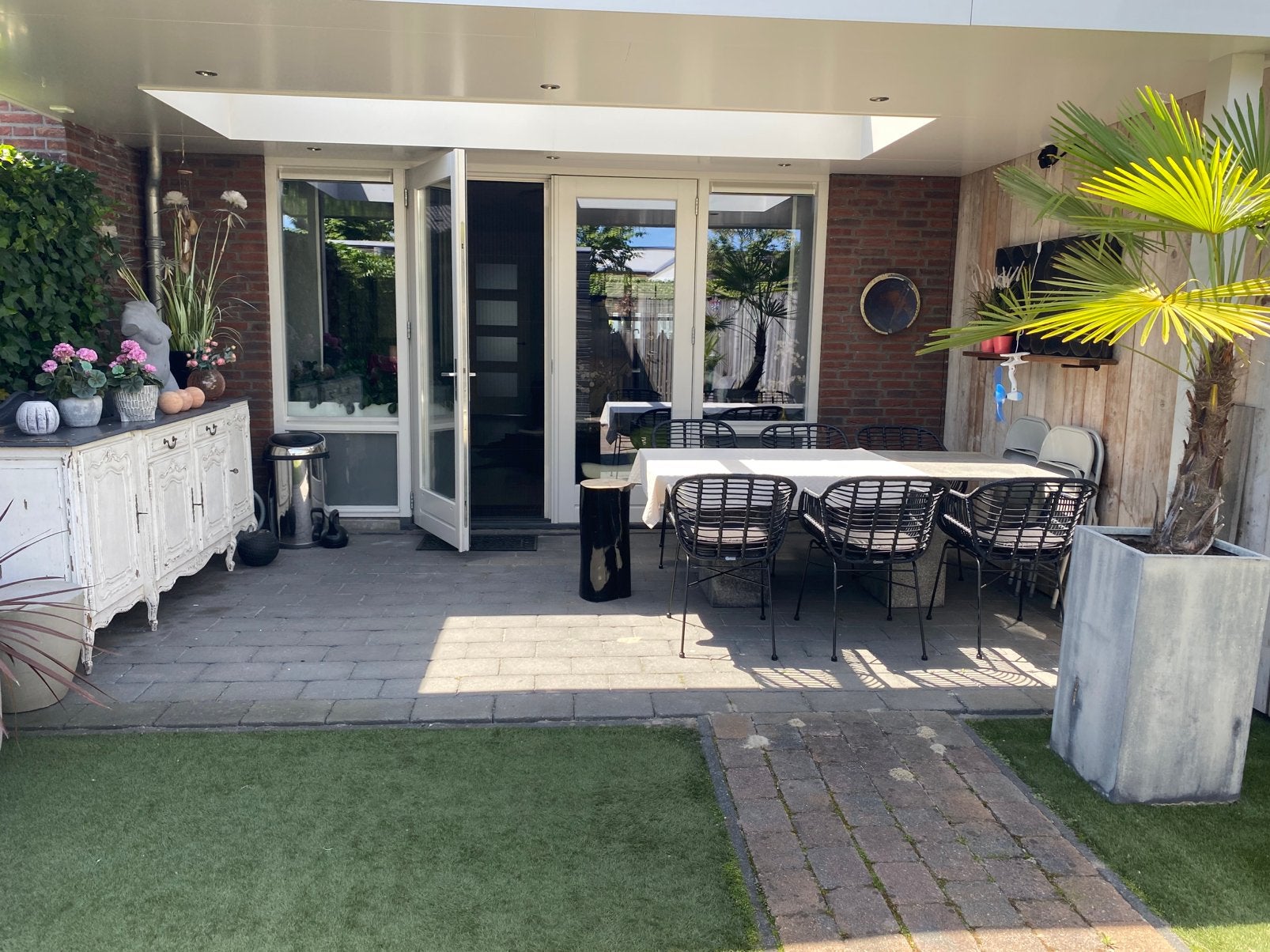 Gratis terras klinkers, Ophalen, Gebruikt, Beton, Klinkers