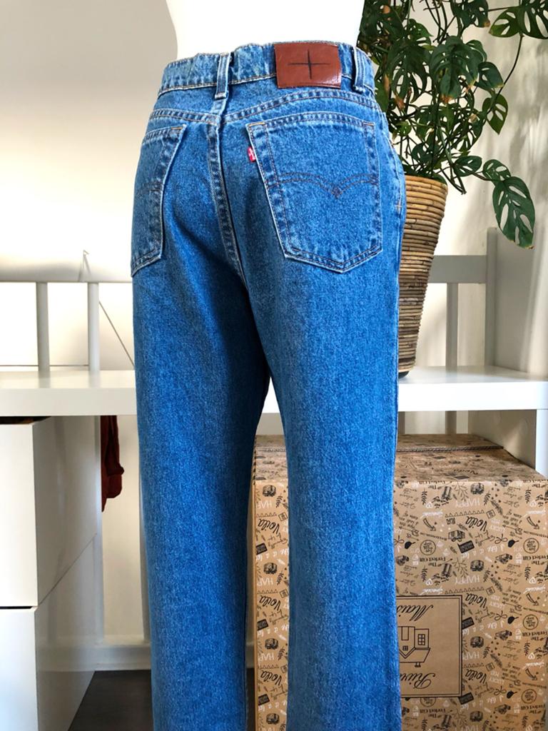 Levi - Mick keus Vintage Levi's 525 Jeans W31 L31 - Blauw, Ophalen of Verzenden, Gedragen, Blauw, W30 - W32 (confectie 38/40)
