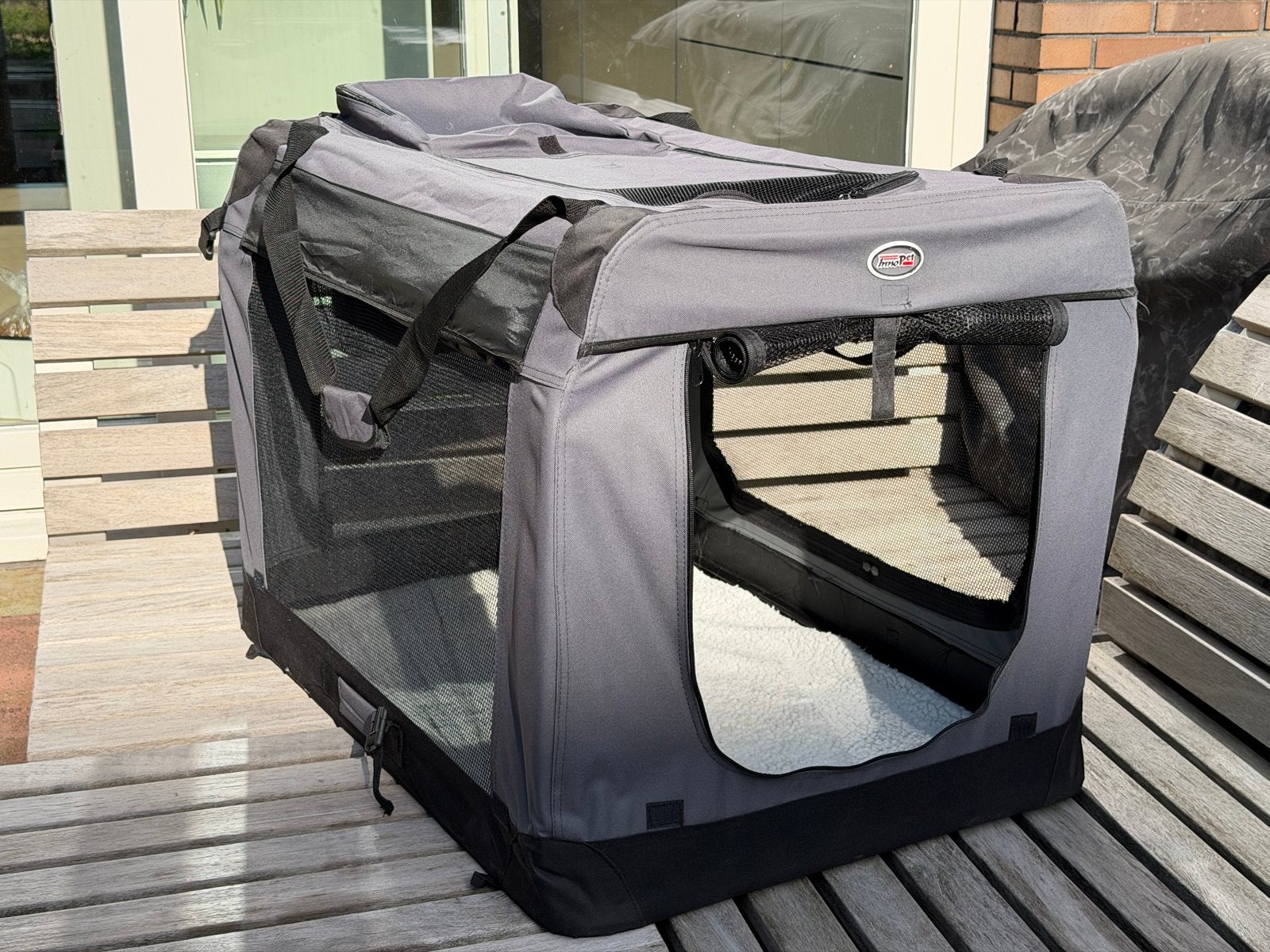 Reisbench InnoPet Carrier All-in-one 91cm, Ophalen, Zo goed als nieuw