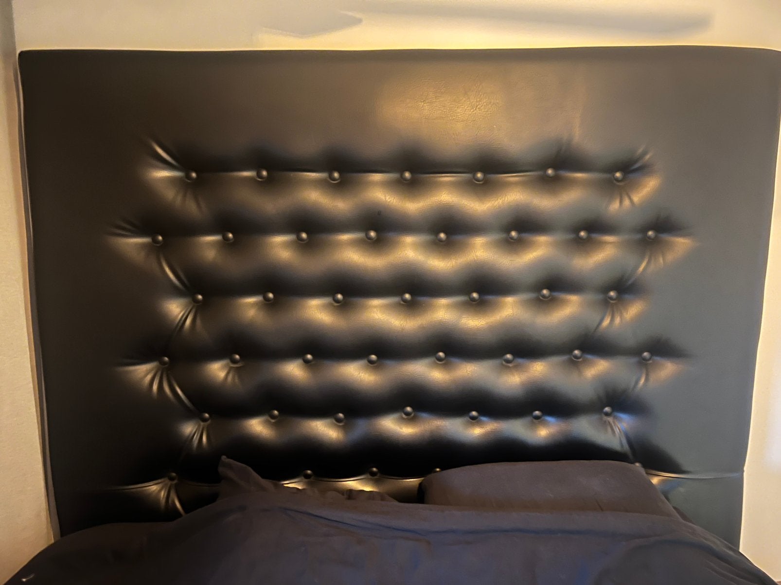 Achterwand bed ( losstaand), Ophalen, Overige materialen, Gebruikt, Zwart