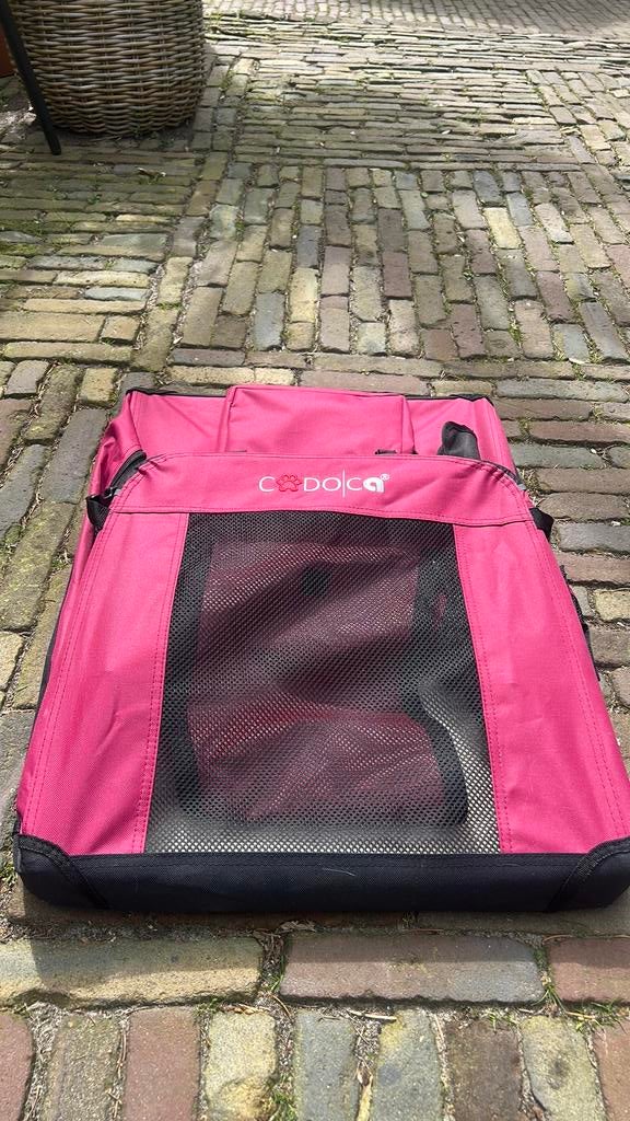 Hondenbenche 1x gebruikt, Ophalen, Zo goed als nieuw