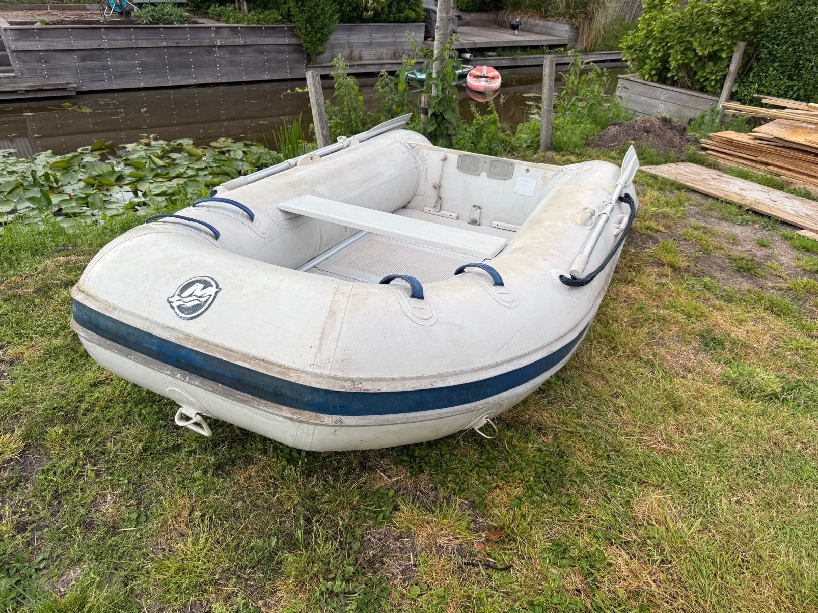 Zodiac met 4pk yamaha 4 stroke, Ophalen, Gebruikt