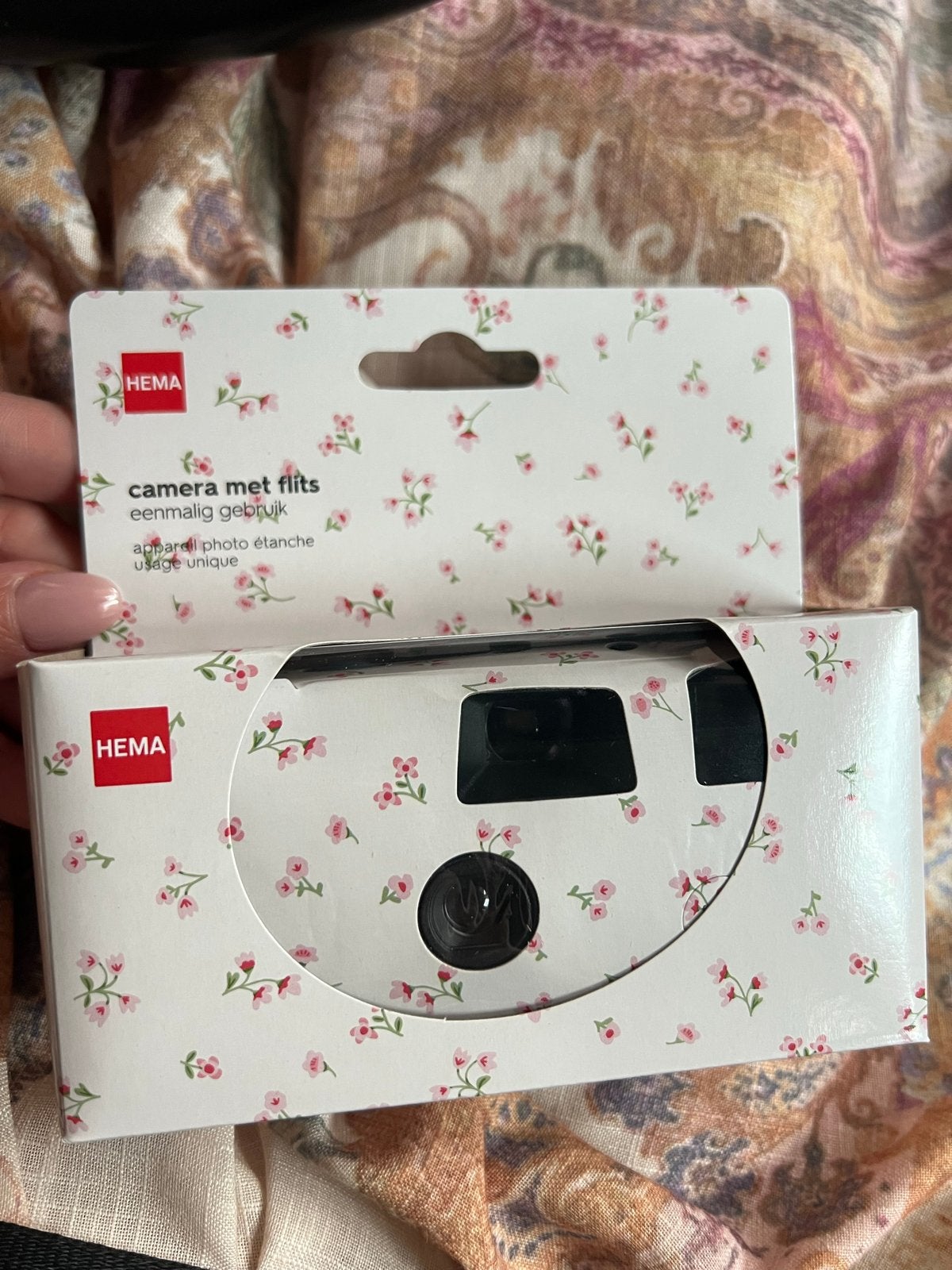 Hema Wegwerpcamera met flits - Nieuw in verpakking, Ophalen of Verzenden, Nieuw, Compact, Overige Merken