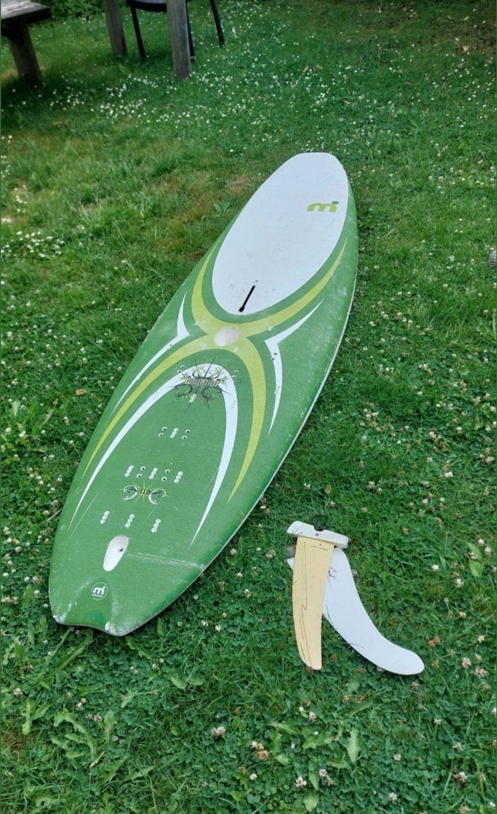 Mistral Malibu 110L Windsurfset met Powerkid 3.6 zeil, Ophalen, Mistral, Gebruikt, Minder dan 250 cm