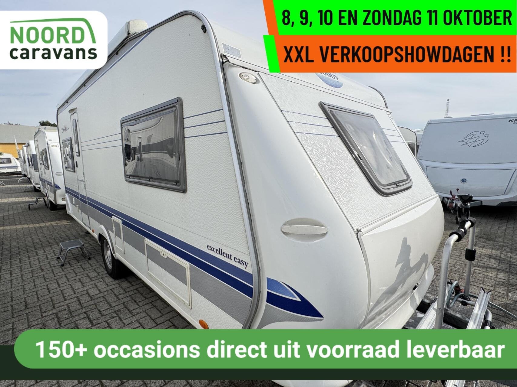 Hobby 540 UL - XXL VERKOOPSHOW 8,9,10 & 11 OKT. 10-17 UUR, Rondzit, Hobby, 7 tot 8 meter, Bedrijf