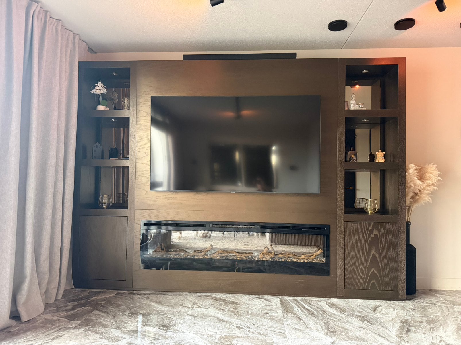 Cinewall Driehoek meubelen/ TV kast, Ophalen, Zo goed als nieuw, 25 tot 50 cm, 200 cm of meer