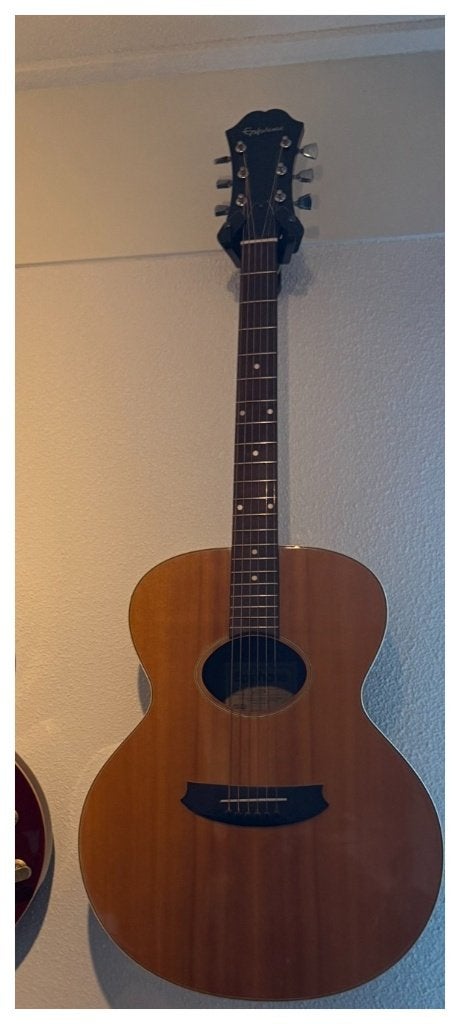 Epiphone PR-5E Natural, Ophalen, Zo goed als nieuw, Hollow body, Epiphone