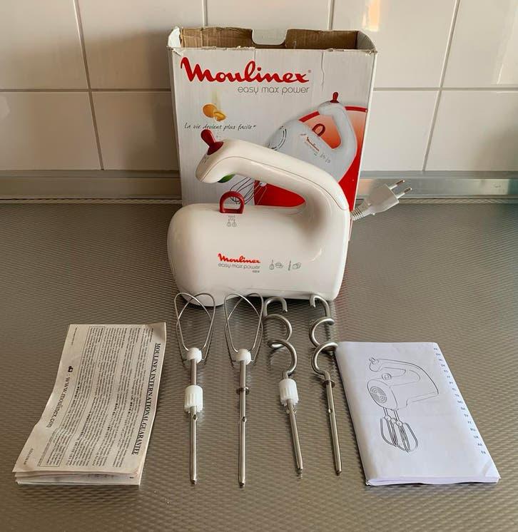 Moulinex Handmixer, Minder dan 1 liter, Ophalen of Verzenden, Zo goed als nieuw, 3 snelheden of meer