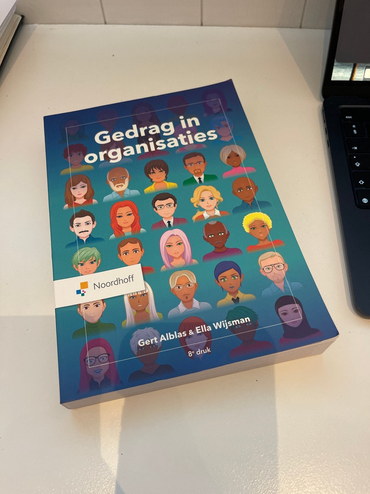 Gedrag in organisaties - 8e druk (Noordhoff), Ophalen of Verzenden, Gamma, Zo goed als nieuw, HBO