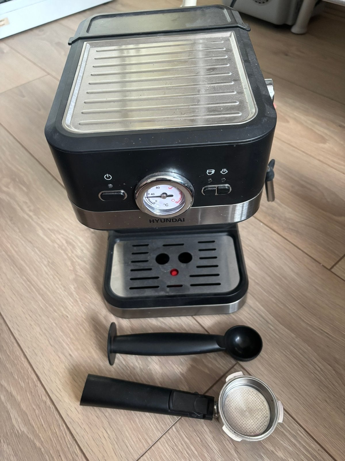 Koffiezetapparaat, Ophalen, Koffiemachine