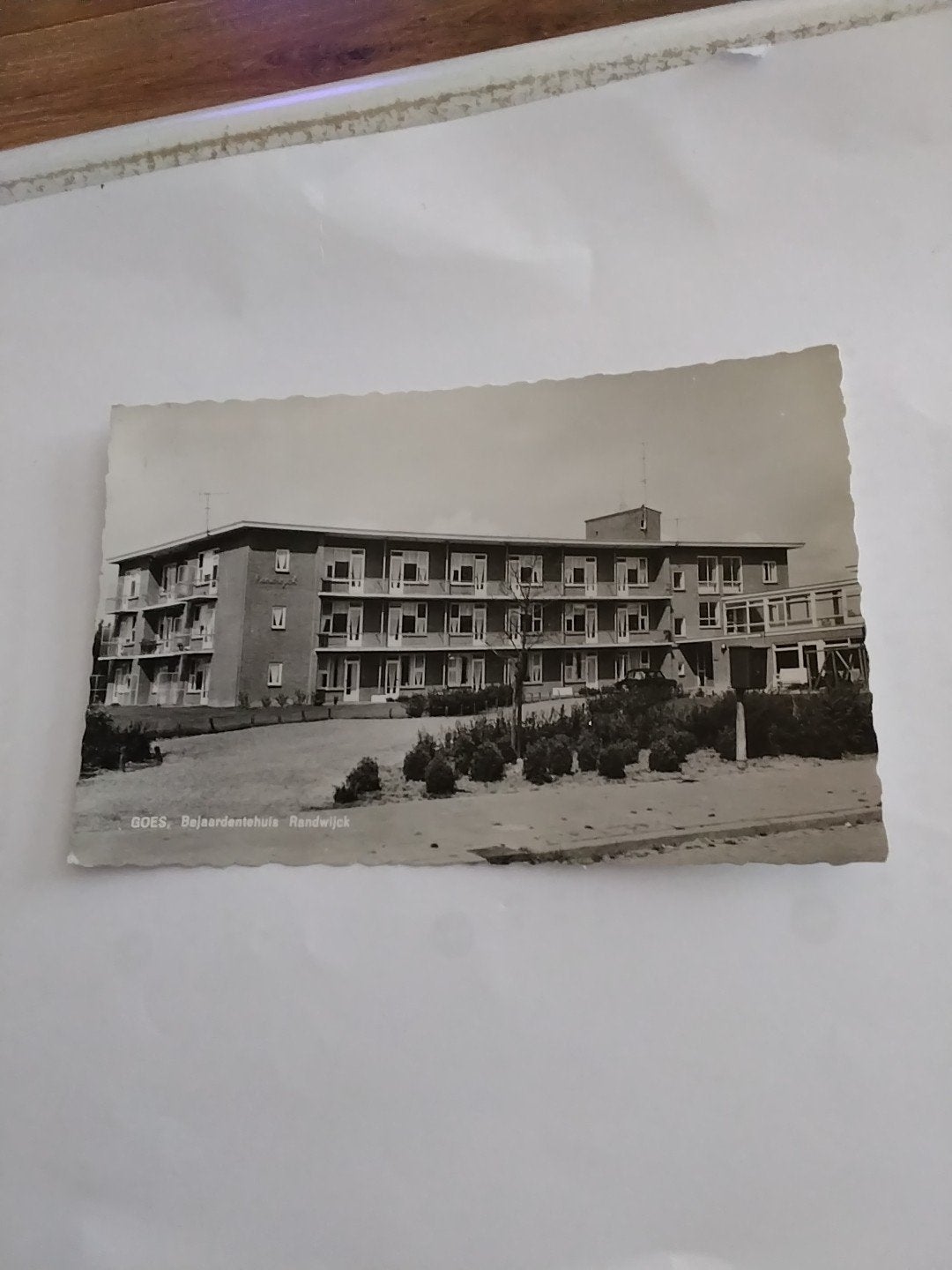 Ansichtkaart Bejaardentehuis Randwijck Goes Gelopen, Ophalen of Verzenden, 1960 tot 1980, Gelopen, Zeeland