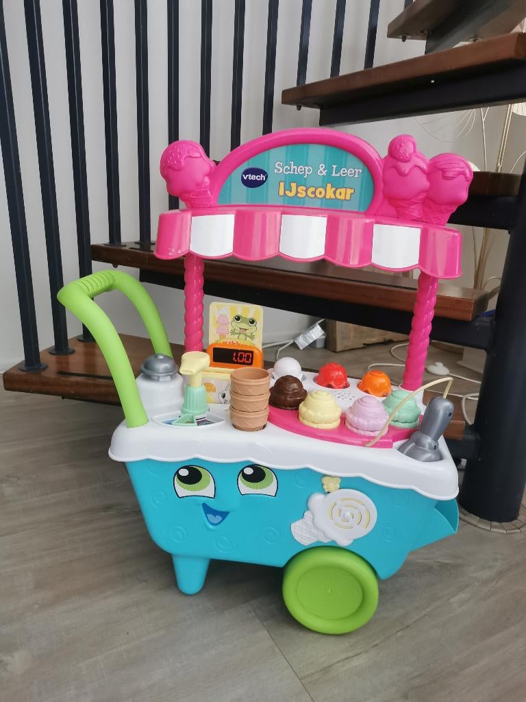 Vtech ijscokar compleet alleen geluid werkt niet, Ophalen, Zo goed als nieuw, 4 tot 6 jaar