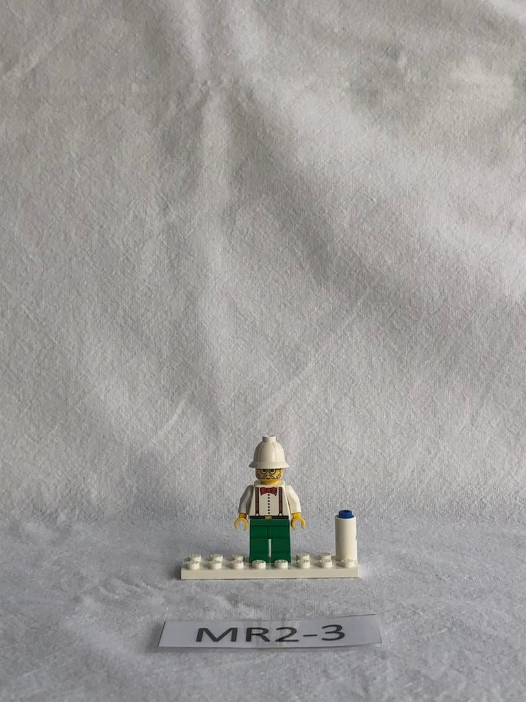 Lego adventure Minifiguur adv006 Dr Kilroy - MR2-3, Lego, Lego, Gebruikt, Lego