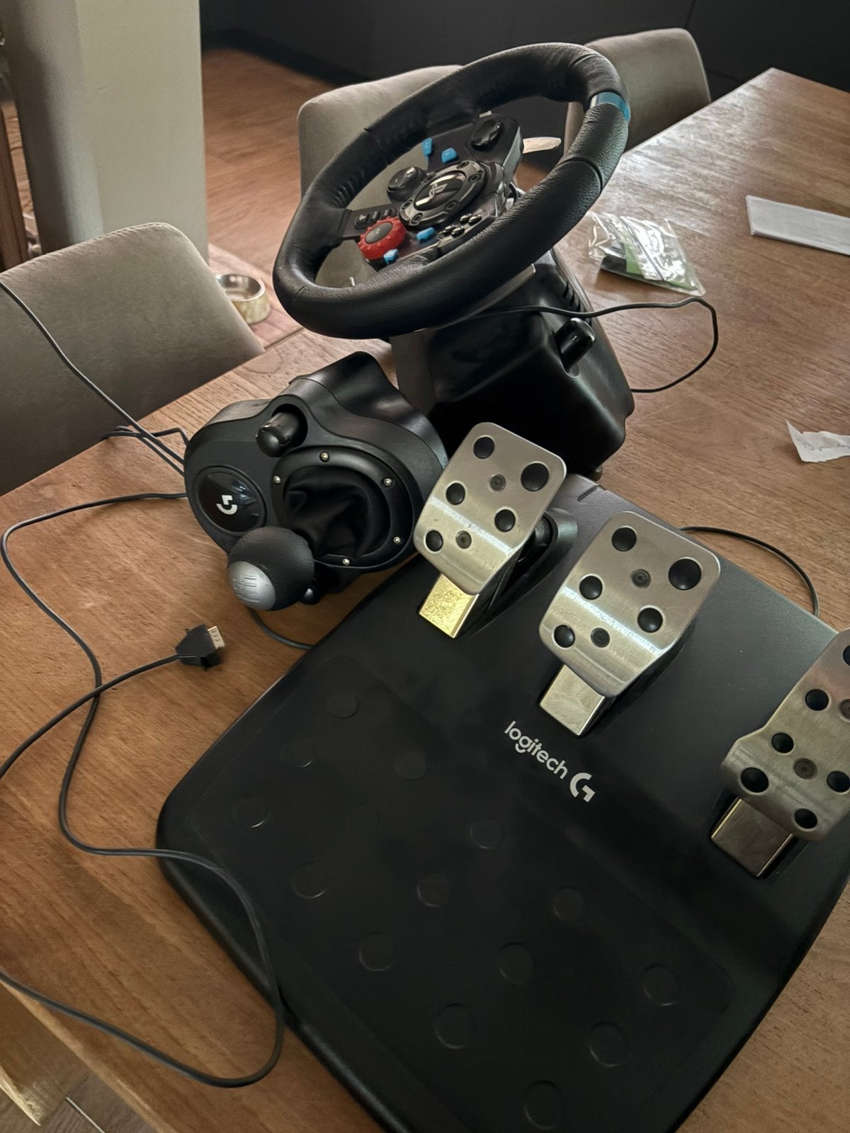 Logitech G29 Race Stuur Playstation, Ophalen, Zo goed als nieuw, PlayStation 1