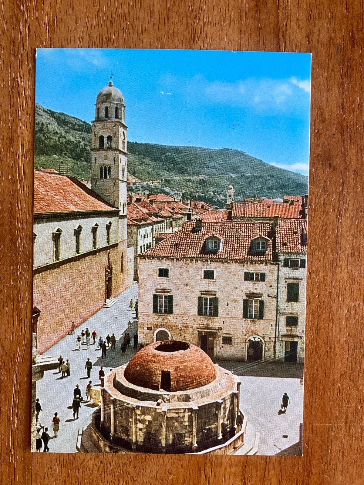 Joegoslavië. Dubrovnik. Onofrio's Grote Fontein 1982, Ophalen of Verzenden, 1980 tot heden, Gelopen, Overig Europa
