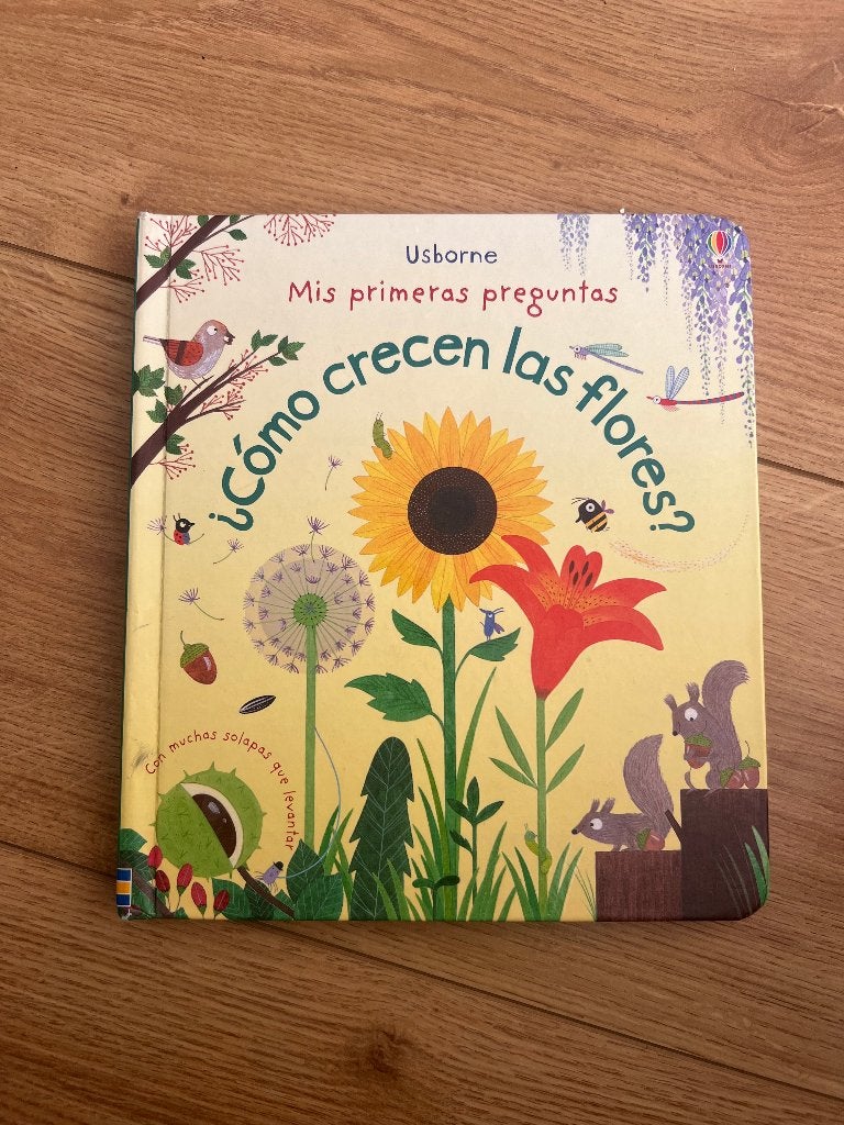 Boek: Cómo crecen las flores ( Spaans), Ophalen of Verzenden, Gelezen