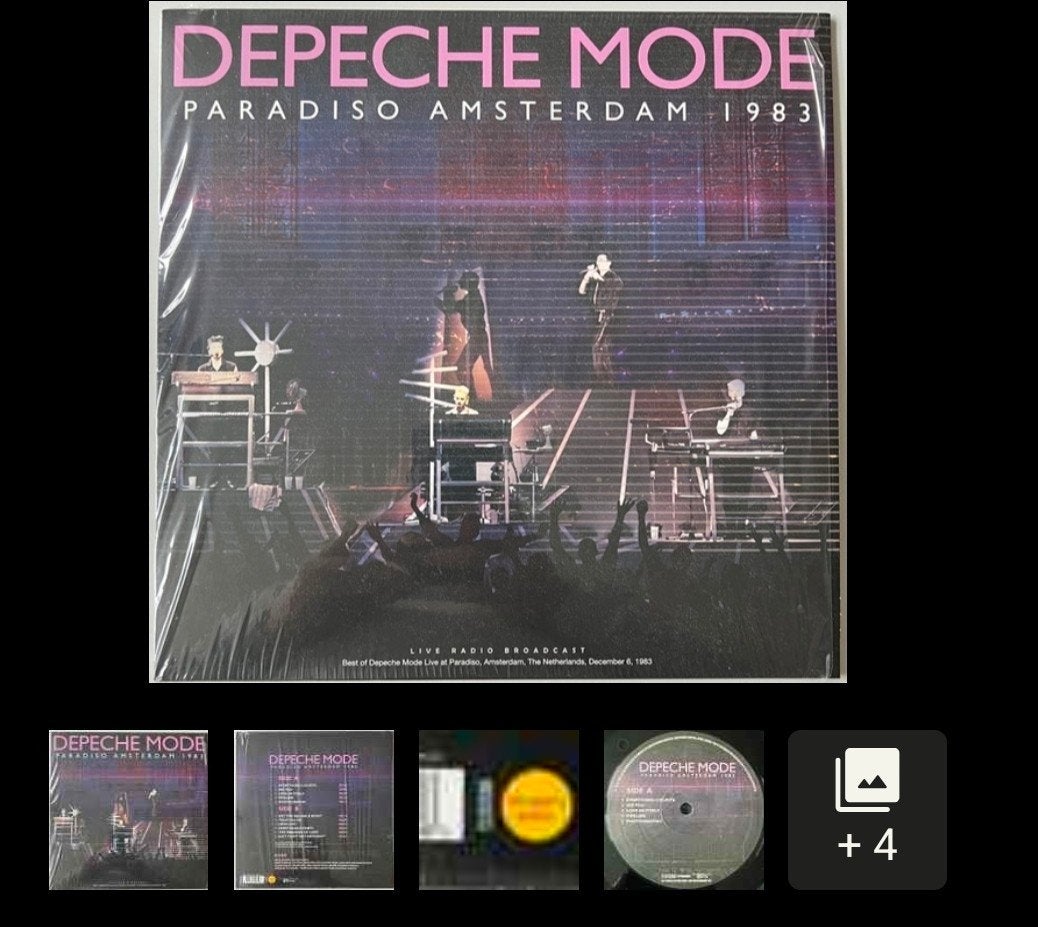 Depeche Mode - Paradiso Amsterdam 1983 (Nieuw in folie), LP, New wave, Geseald, Ophalen of Verzenden