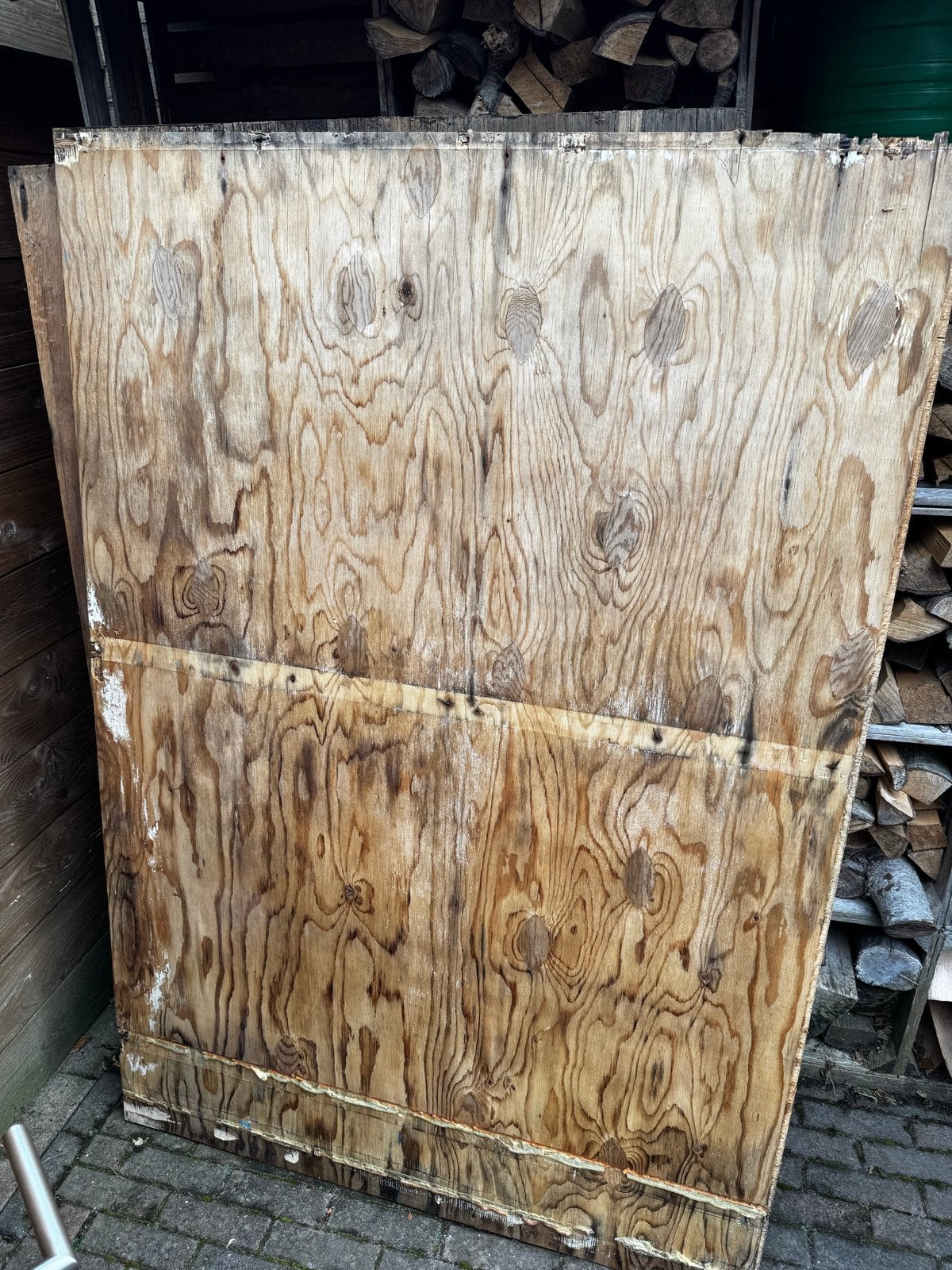 3 houten panelen (1.80x1.20m) - Gratis af te halen, Doe-het-zelf en Verbouw, Ophalen, Gebruikt, Overige typen, Minder dan 200 cm
