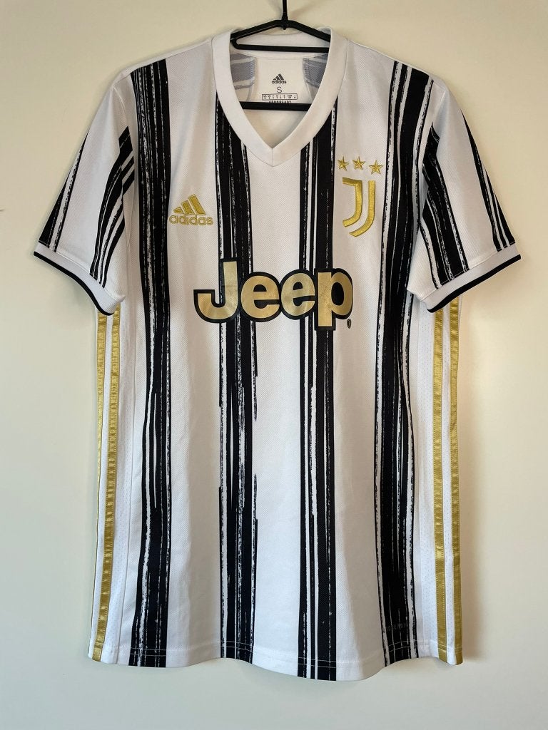 Juventus Adidas Voetbalshirt 20/21 Home Maat S, Wit, Ophalen of Verzenden, Zo goed als nieuw, Adidas