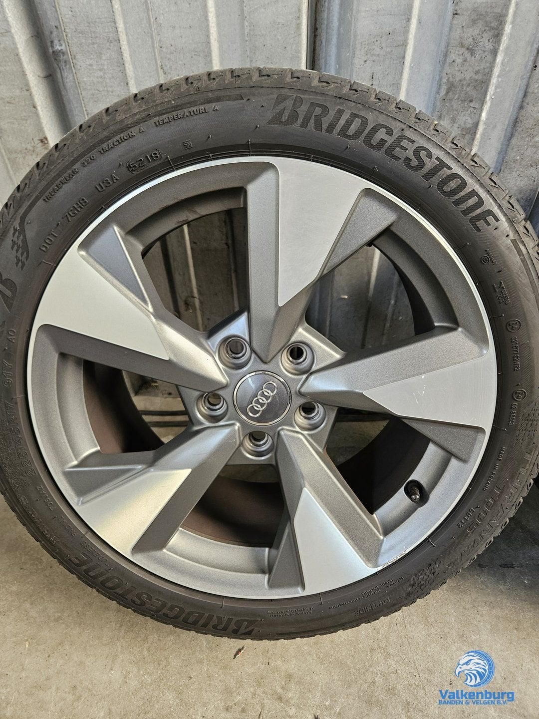 5-6mm! Originele Audi A3 S3 8V 17 inch velgen 5x112 zomerban, Gebruikt, -, -, Banden en Velgen