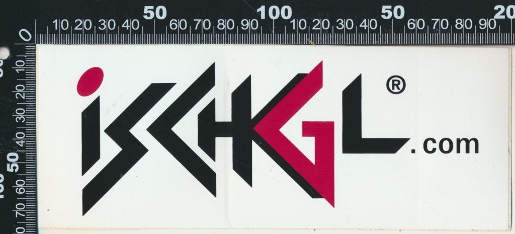 Sticker: Ischgl, Ophalen of Verzenden, Zo goed als nieuw, Bedrijf of Vereniging