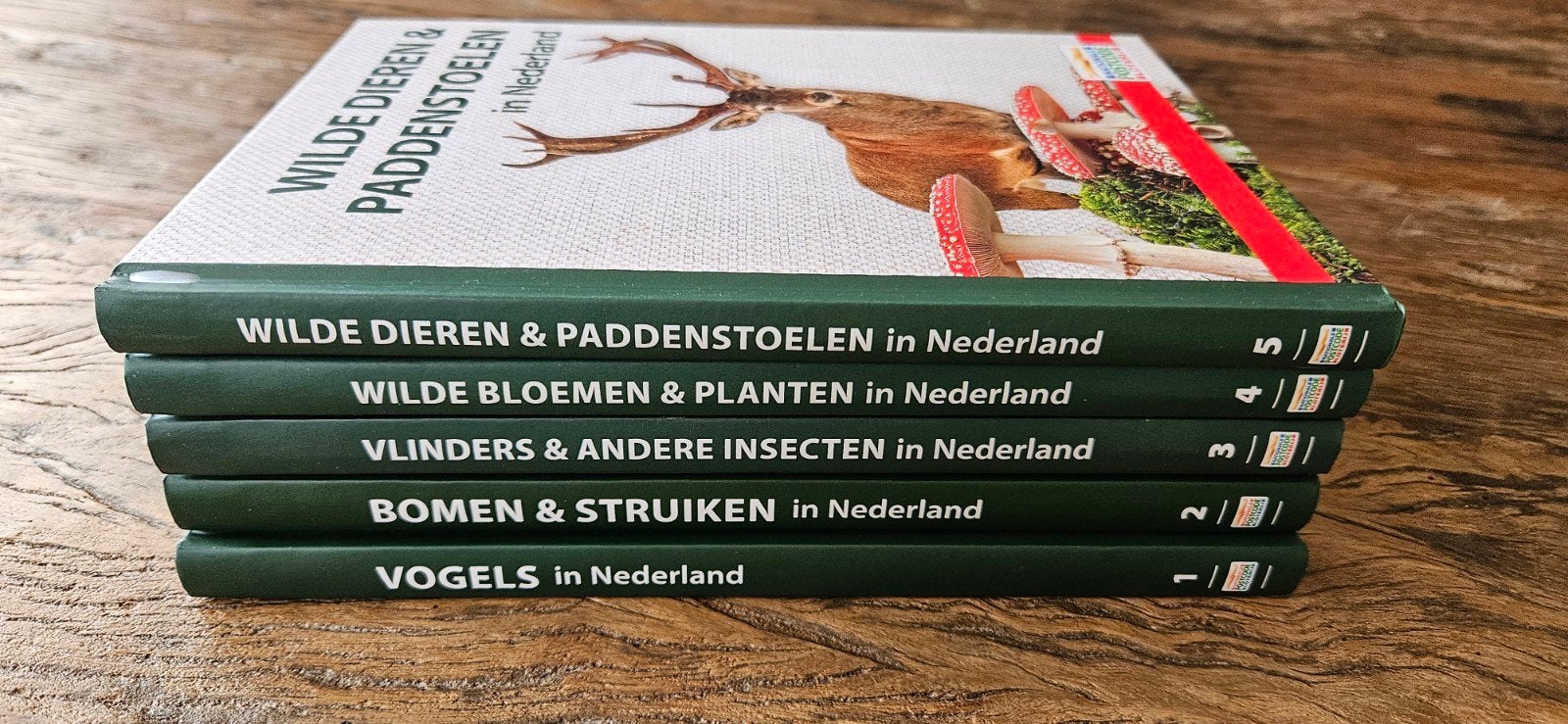 Wilde Dieren & Paddenstoelen in Nederland - Complete Set, Ophalen of Verzenden, Zo goed als nieuw, Natuur algemeen