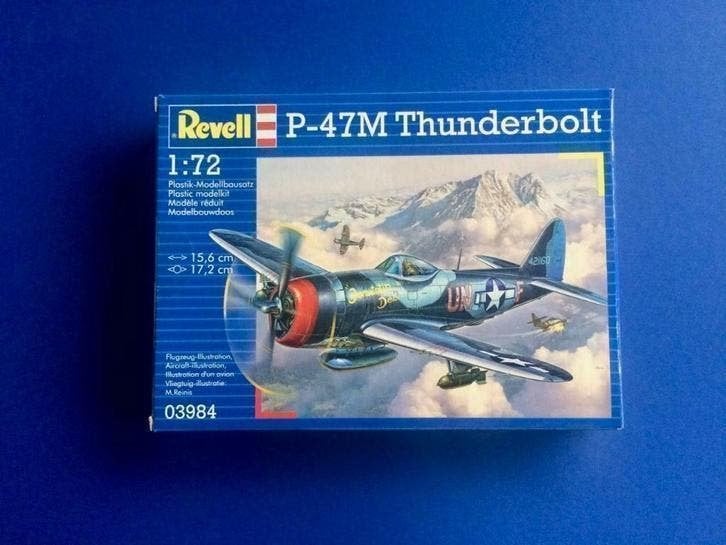 revell 3984 P-47M Thunderbolt 1/72 sealed, Ophalen of Verzenden, Nieuw, Groter dan 1:72, Overige merken