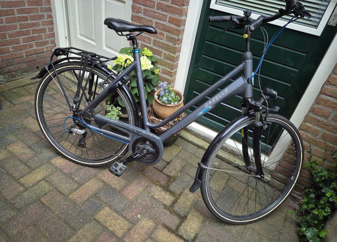 Batavus Vento T24 24versnellingen.mt.54.z.g.a.n., 53 tot 56 cm, Batavus, Ophalen of Verzenden, Zo goed als nieuw