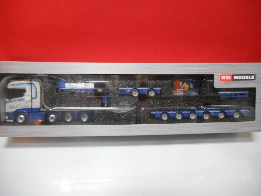 WSI SCANIA S L.A. VAN DEN HEUVEL 01-4899, Hobby en Vrije tijd, Modelauto's | 1:50, Ophalen of Verzenden, Nieuw, Bus of Vrachtwagen