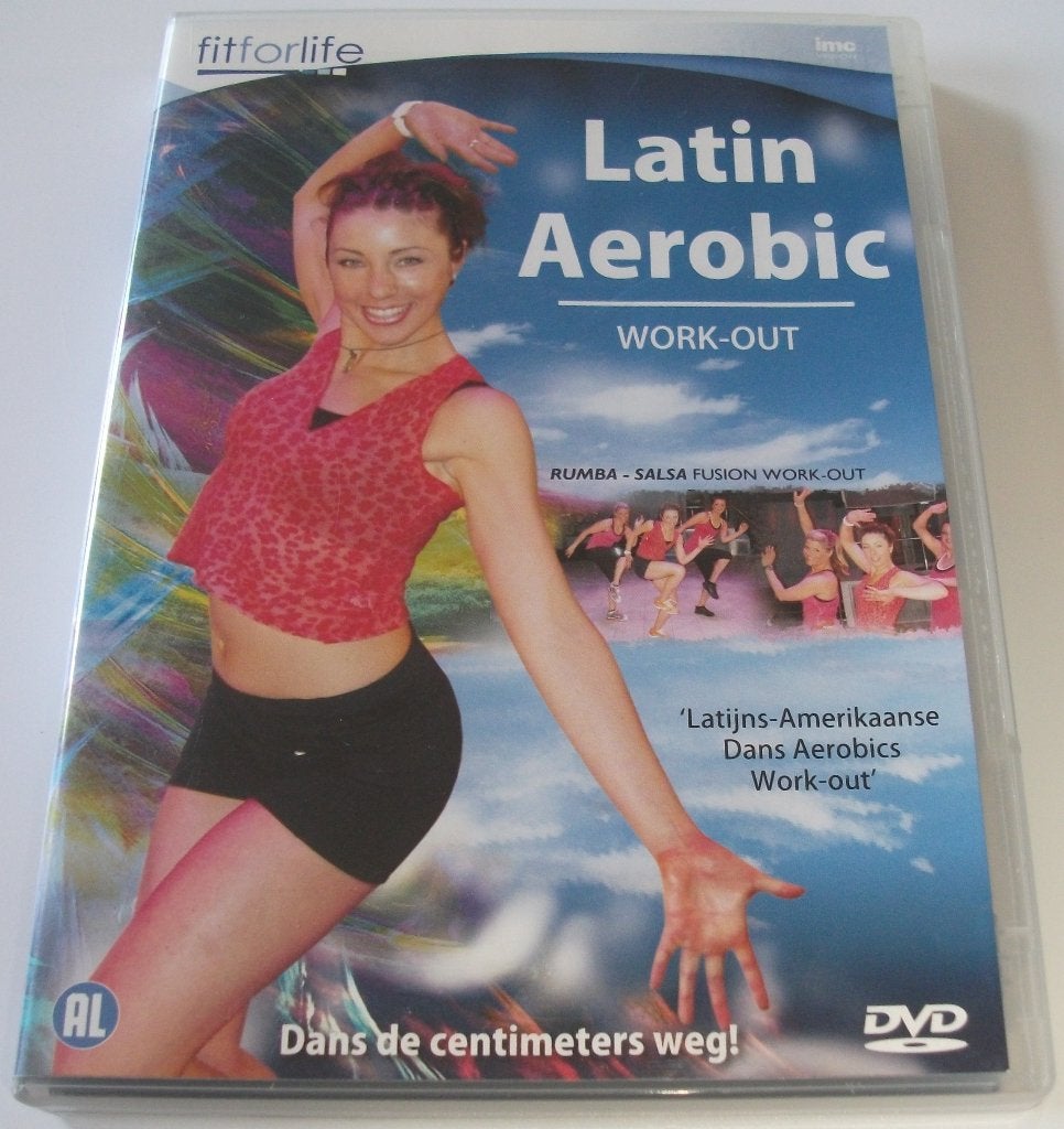 Dvd *** LATIN AEROBIC *** Rumba - Salsa Fusion Work-Out, Alle leeftijden, Ophalen of Verzenden, Zo goed als nieuw, Cursus of Instructie