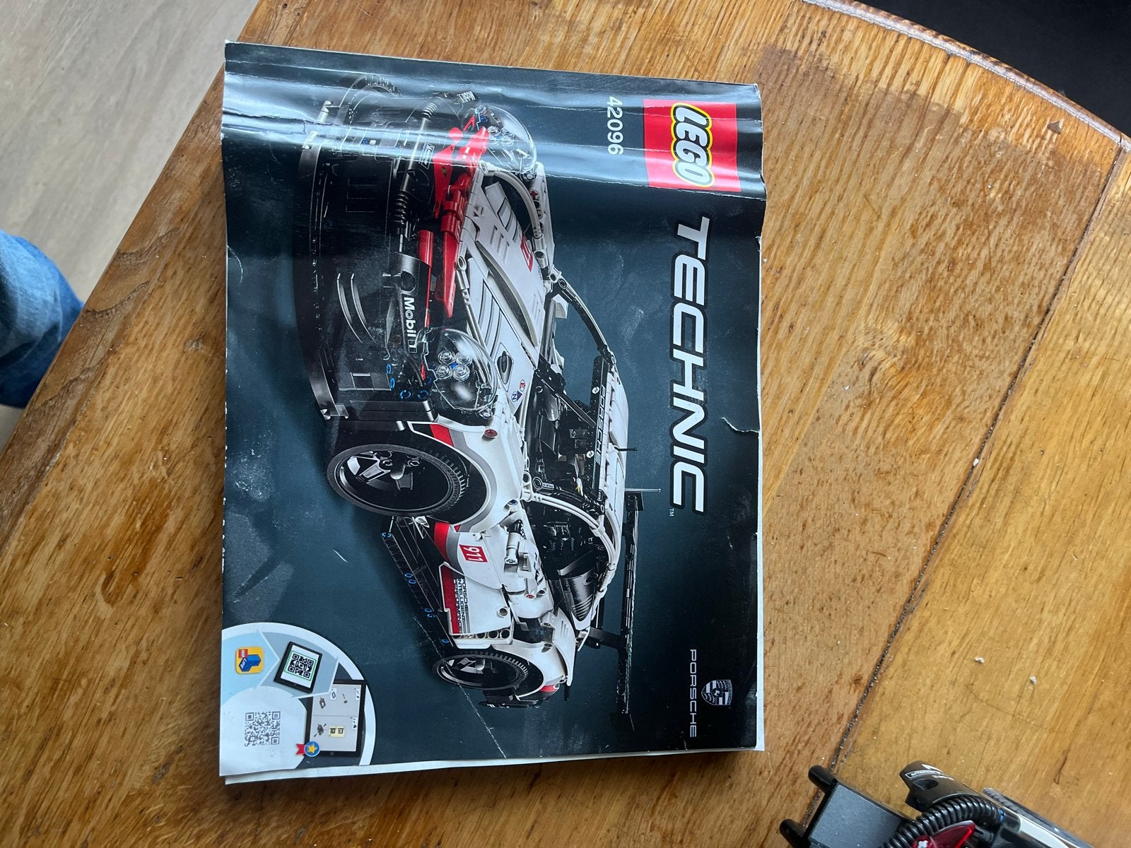 Lego Technic Porsche 911 RSR (42096) met boekje, Ophalen, Zo goed als nieuw, Overige merken