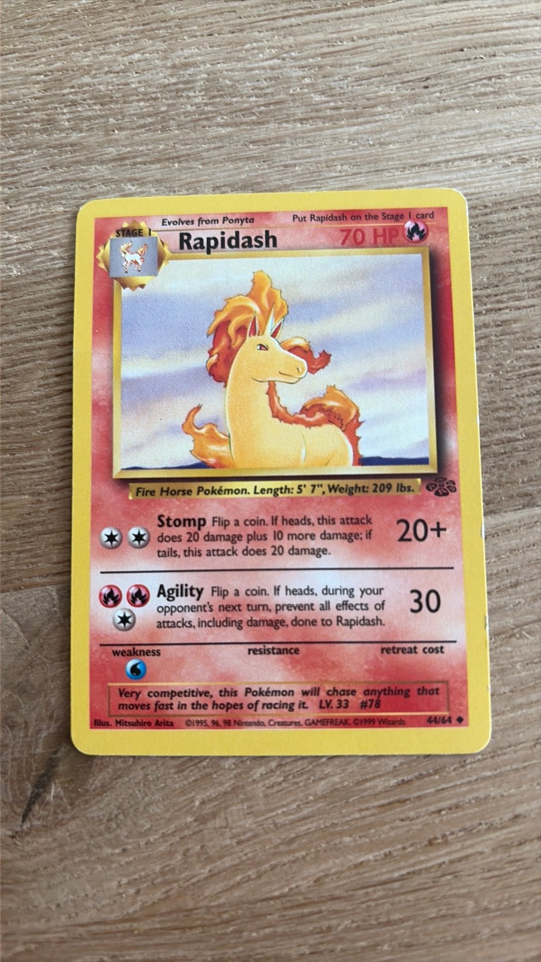 Jungle (eng) - Rapidash (4 beschikbaar), Ophalen of Verzenden, Zo goed als nieuw