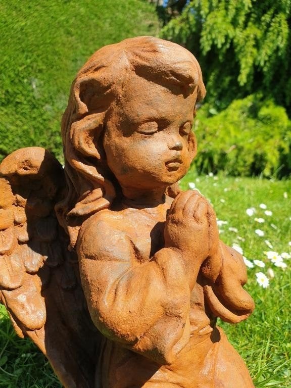 graf beeld van een engel , tuinbeeld, Ophalen of Verzenden, Atw, Atw, Nieuw