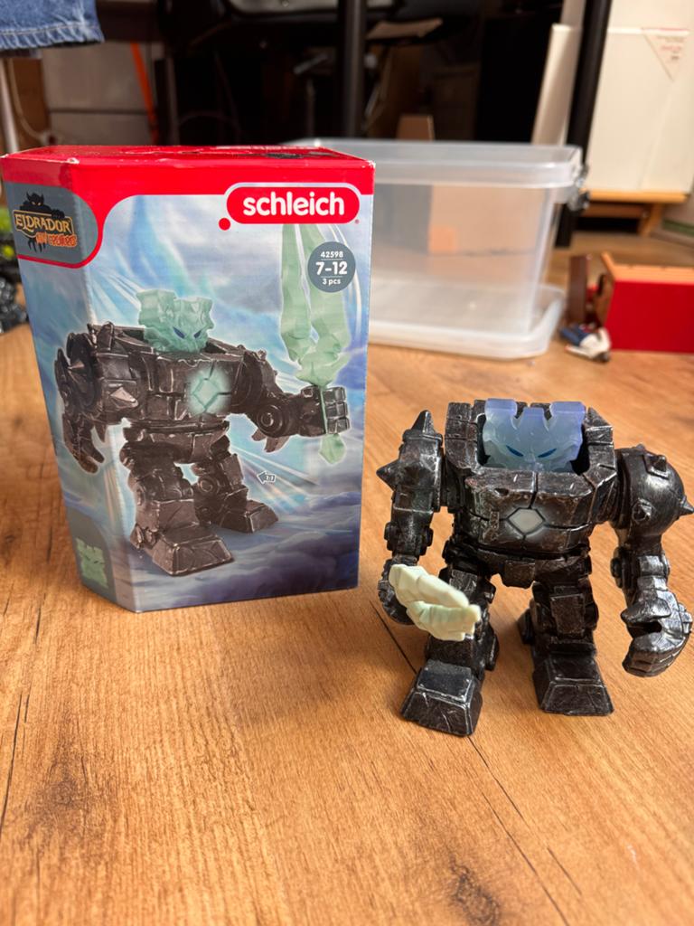 Schleich Eldrador Creatures 42598 Ice Golem compleet, Kinderen en Baby's, Speelgoed | Actiefiguren, Ophalen, Zo goed als nieuw