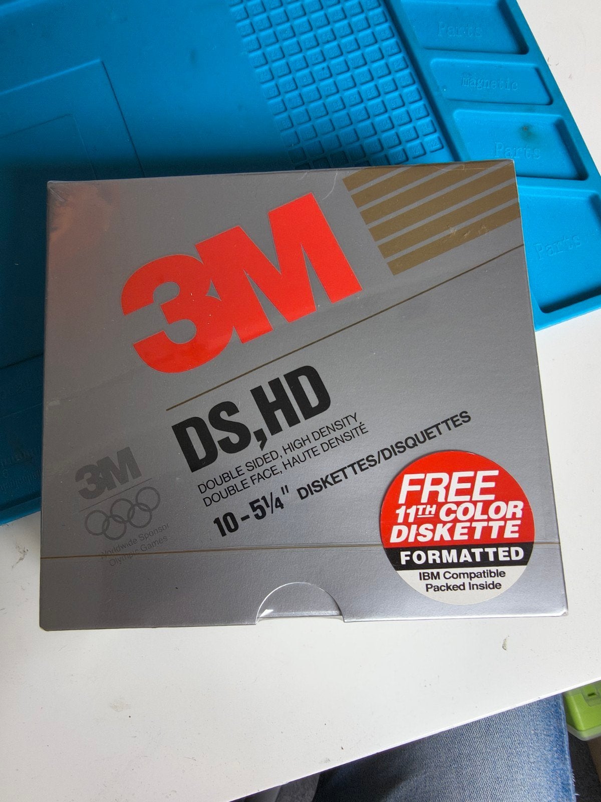 3M floppy disks 5.25" DS,HD NOS 11 stuks, Computers en Software, Processors, Ophalen of Verzenden, Nieuw