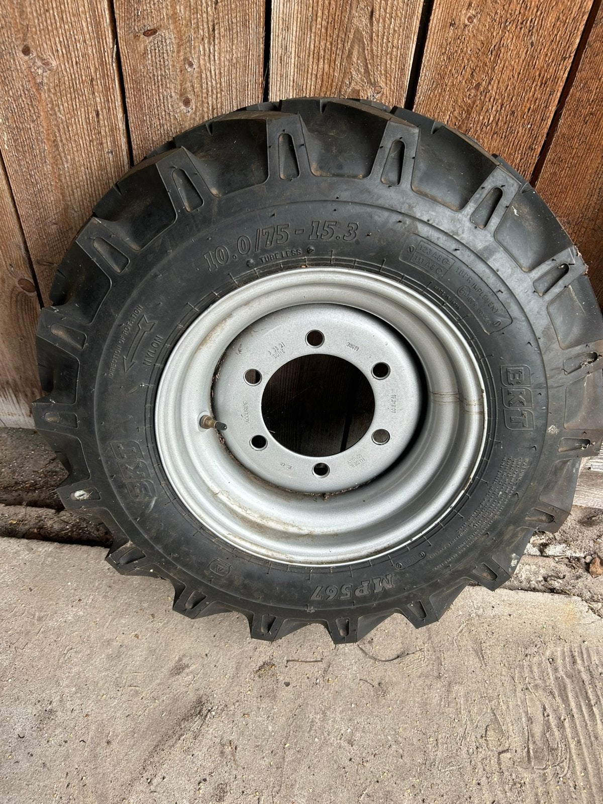 Bkt band met velg shovel kar 10.0/75 15.3 mps 567, Ophalen