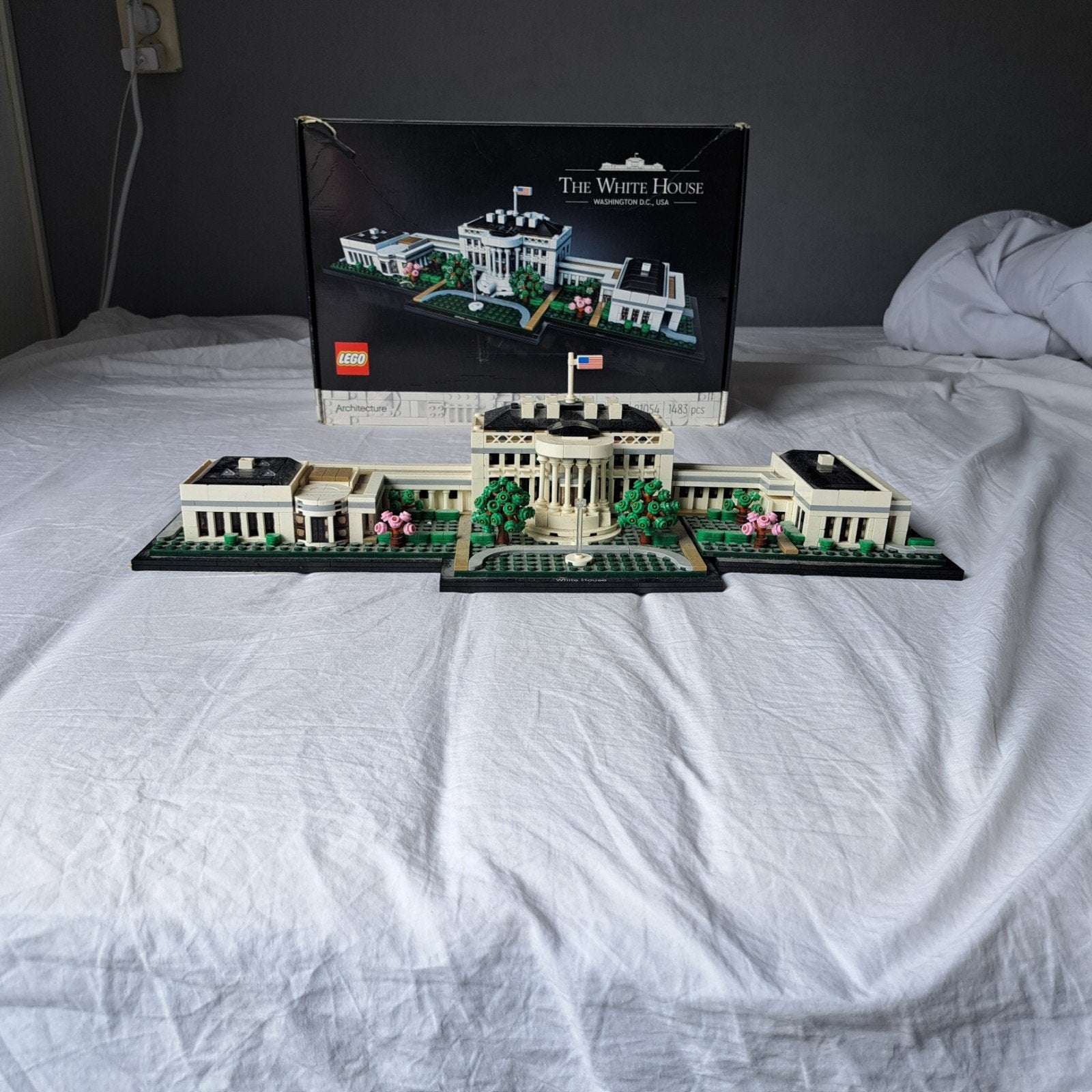 LEGO Architecture 21054 Het Witte Huis, Ophalen of Verzenden, Gebruikt, Overige merken